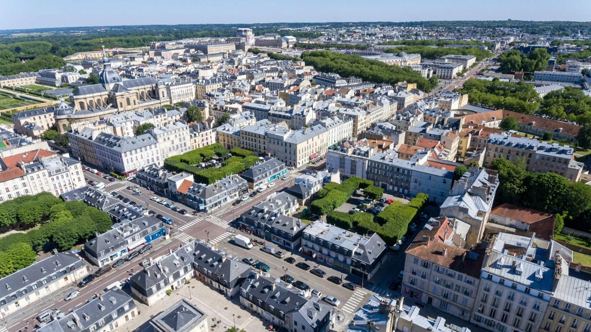 Trocadero Gardens View of